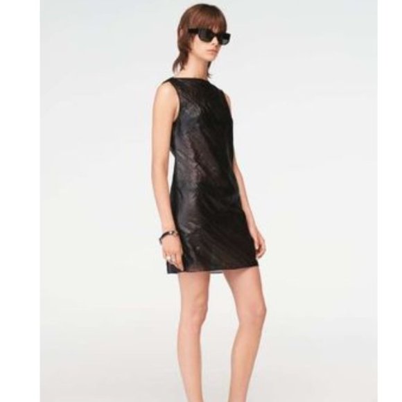 👗ZARA | SEMI-SHEER DRESS STEVEN MEISEL NWT - XS - Picture 3 of 7